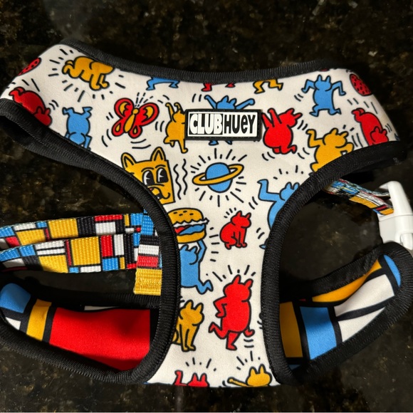 Club Huey “the art critic” reversible harness. *New* - Picture 3 of 3